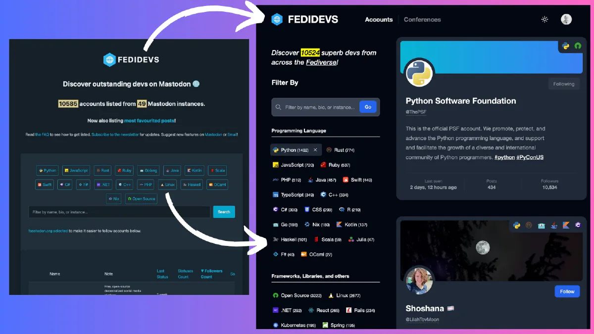 Fedidevs Redesign